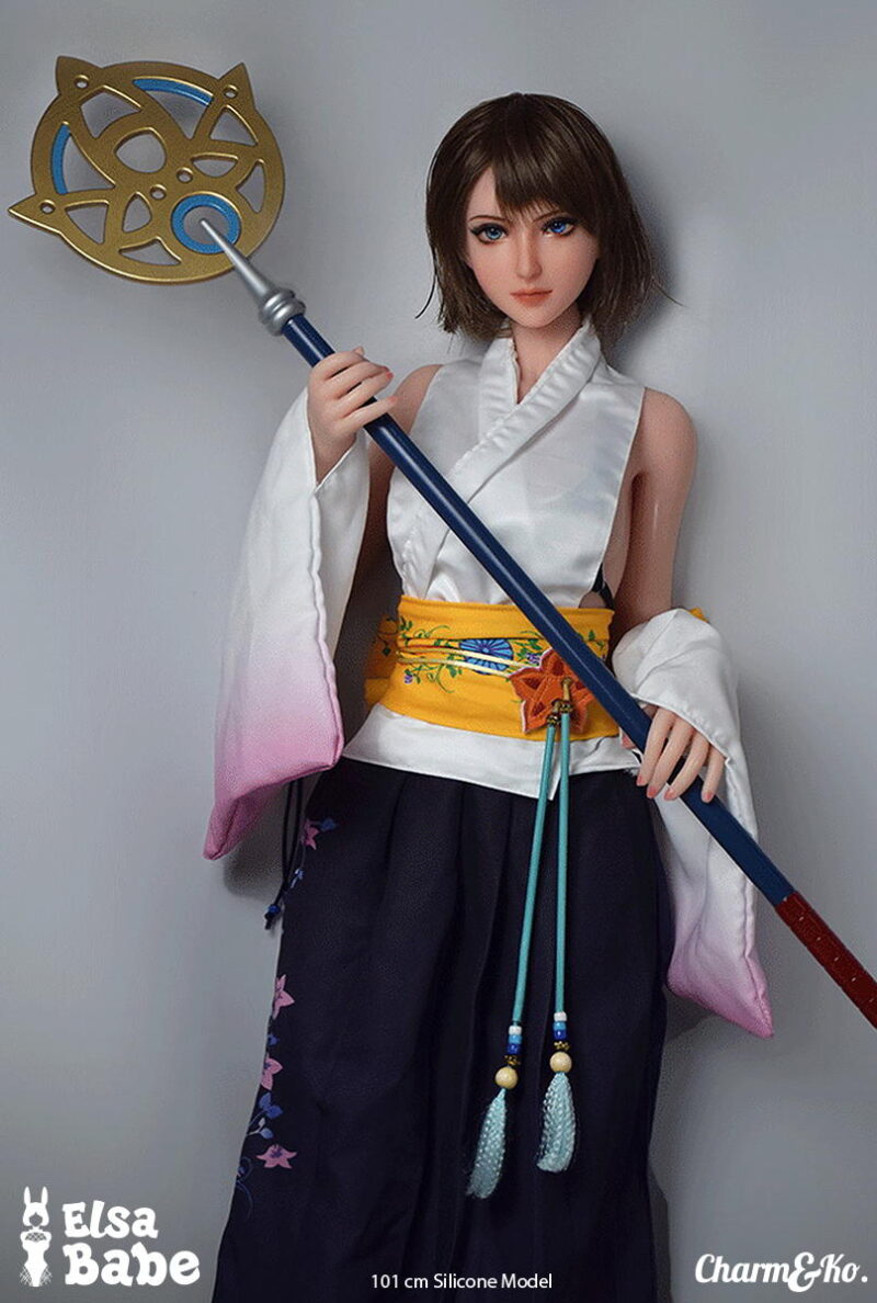 Elsa Babe : AHA001 Yuna Irie 102 cm (3.35 ft) C cup Mini Silicone doll - Image 9