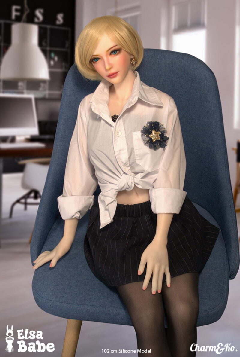 Elsa Babe : HA005 Tanaka Miyuki 102 cm (3.35 ft) G cup Mini Silicone doll - Image 4