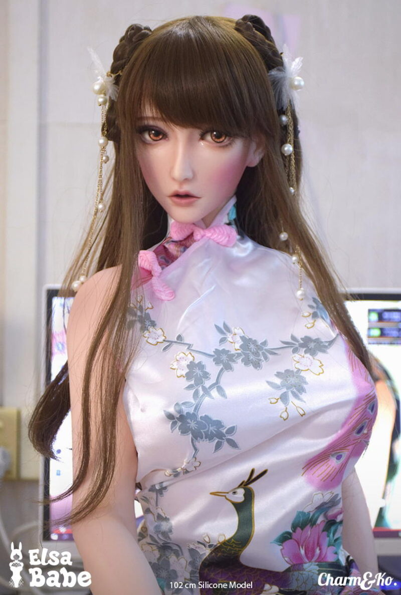Elsa Babe : HA007 Akiyama Naoko 102 cm (3.35 ft) C cup Mini Silicone doll - Image 3