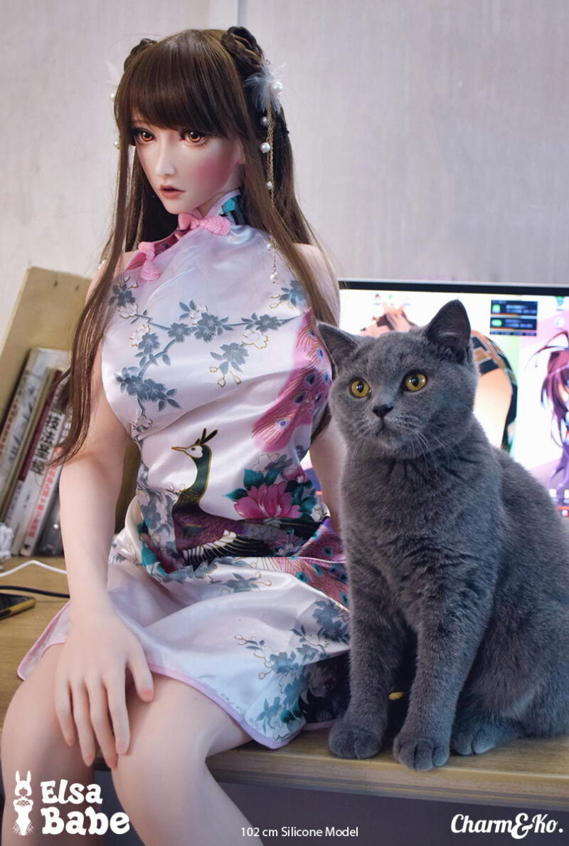 Elsa Babe : HA007 Akiyama Naoko 102 cm (3.35 ft) C cup Mini Silicone doll - Image 4