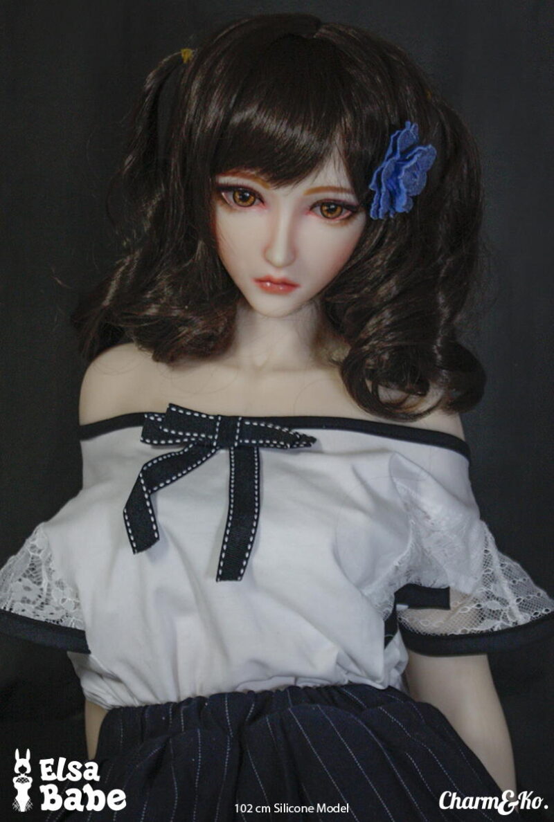 Elsa Babe : HA009 Fujiwara Yuki 102 cm (3.35 ft) E cup Mini Silicone doll - Image 4