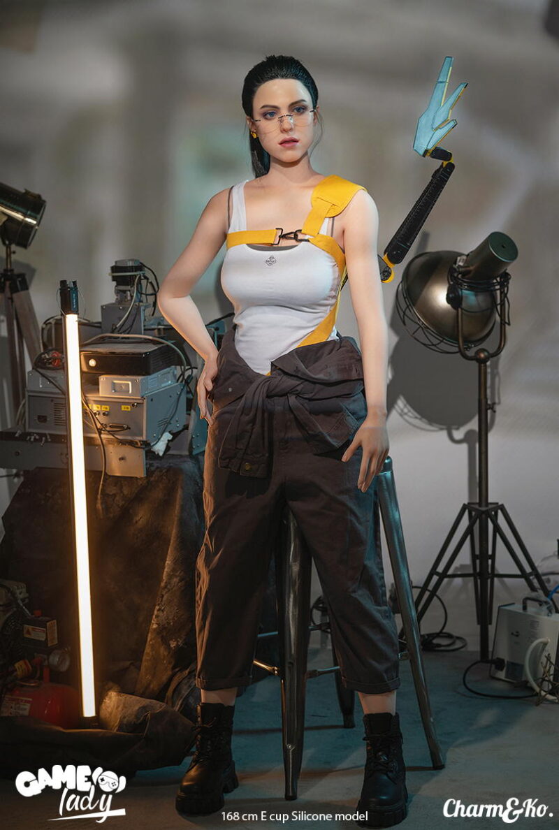 Game Lady Dolls : H001 Målingen 168 cm (5.51 ft) E cup Silicone - Image 5