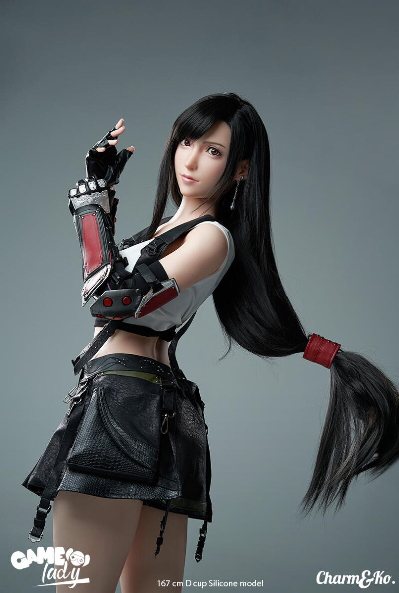 Game Lady Dolls : H003 Tifa 167 cm (5.48 ft) D cup Silicone - Image 4