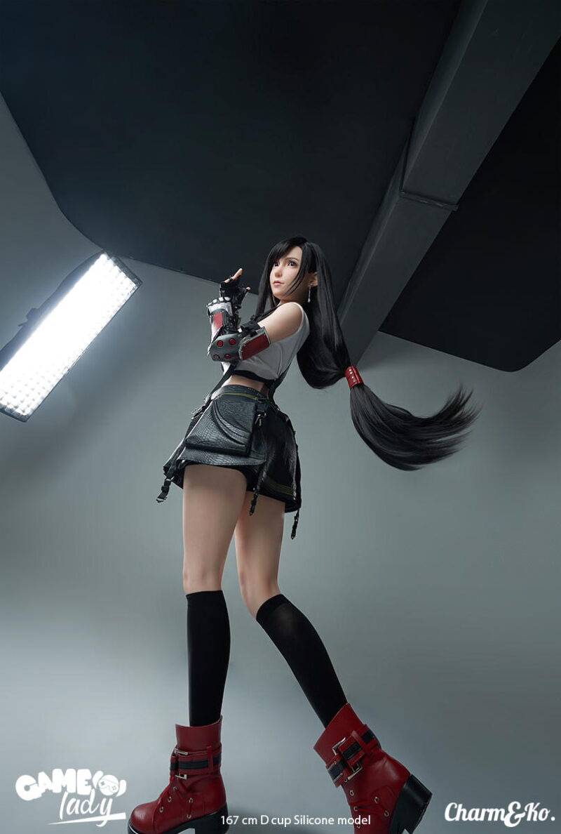 Game Lady Dolls : H003 Tifa 167 cm (5.48 ft) D cup Silicone - Image 6