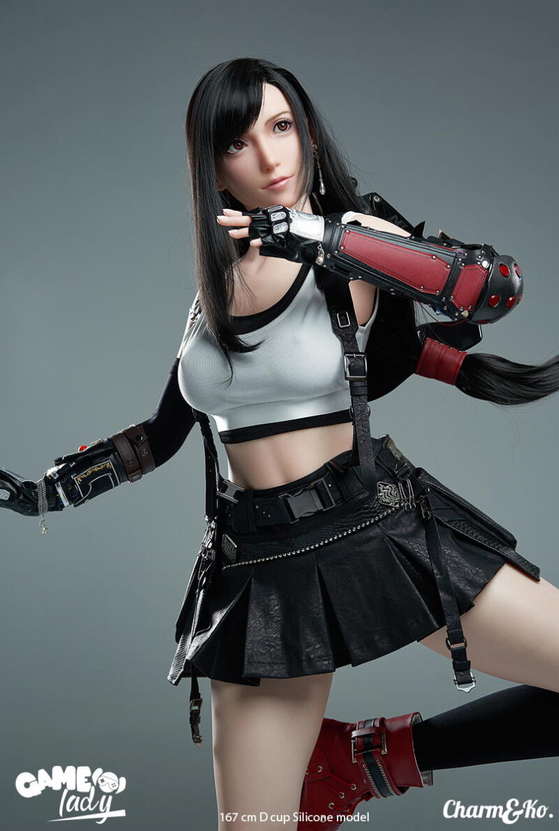 Game Lady Dolls : H003 Tifa 167 cm (5.48 ft) D cup Silicone - Image 7