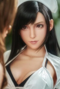 Game Lady Dolls : H003 Tifa 167 cm (5.48 ft) D cup Silicone
