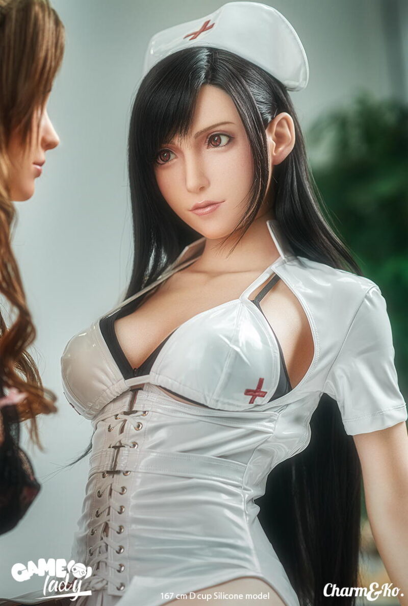 Game Lady Dolls : H003 Tifa 167 cm (5.48 ft) D cup Silicone - Image 9