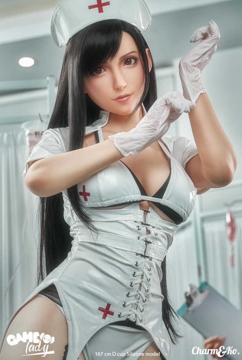 Game Lady Dolls : H003 Tifa 167 cm (5.48 ft) D cup Silicone - Image 3