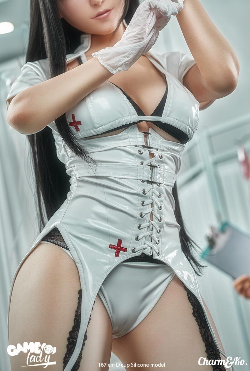 Game Lady Dolls : H003 Tifa 167 cm (5.48 ft) D cup Silicone - Image 5