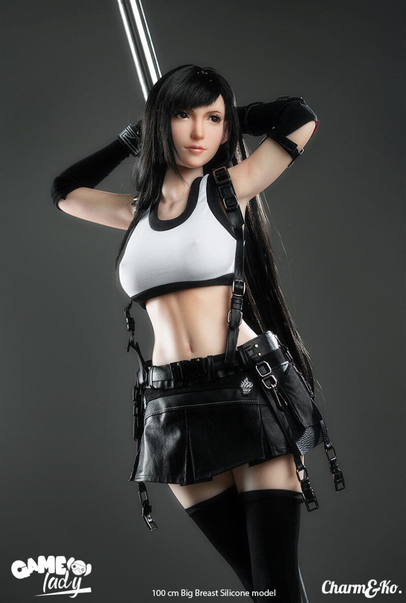 Game Lady Dolls : H003M Tifa 100 cm (3.28 ft) C cup Mini doll Silicone - Image 11