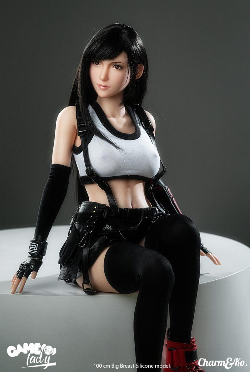 Game Lady Dolls : H003M Tifa 100 cm (3.28 ft) C cup Mini doll Silicone - Image 2