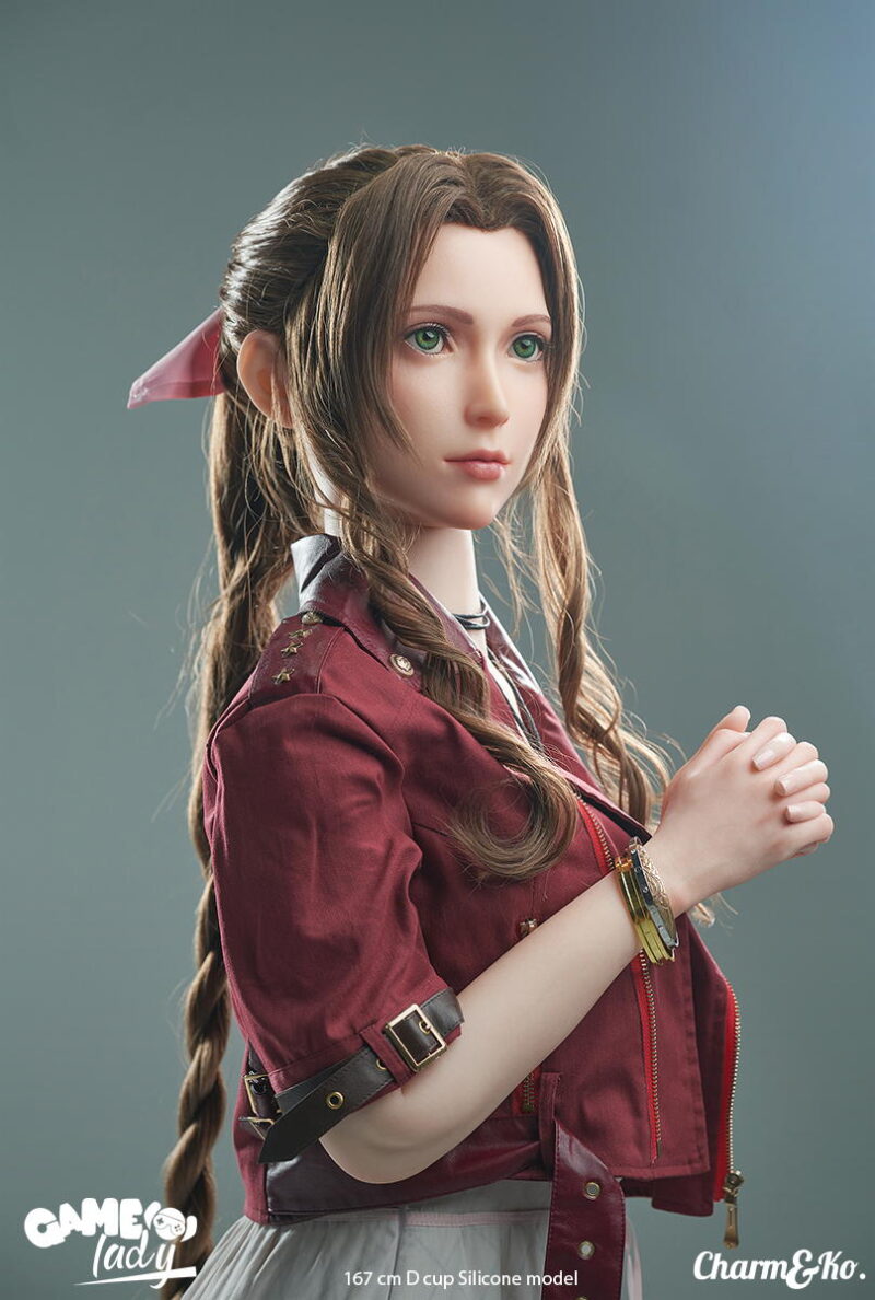 Game Lady Dolls : H004 Aerith 167 cm (5.48 ft) D cup Silicone - Image 2