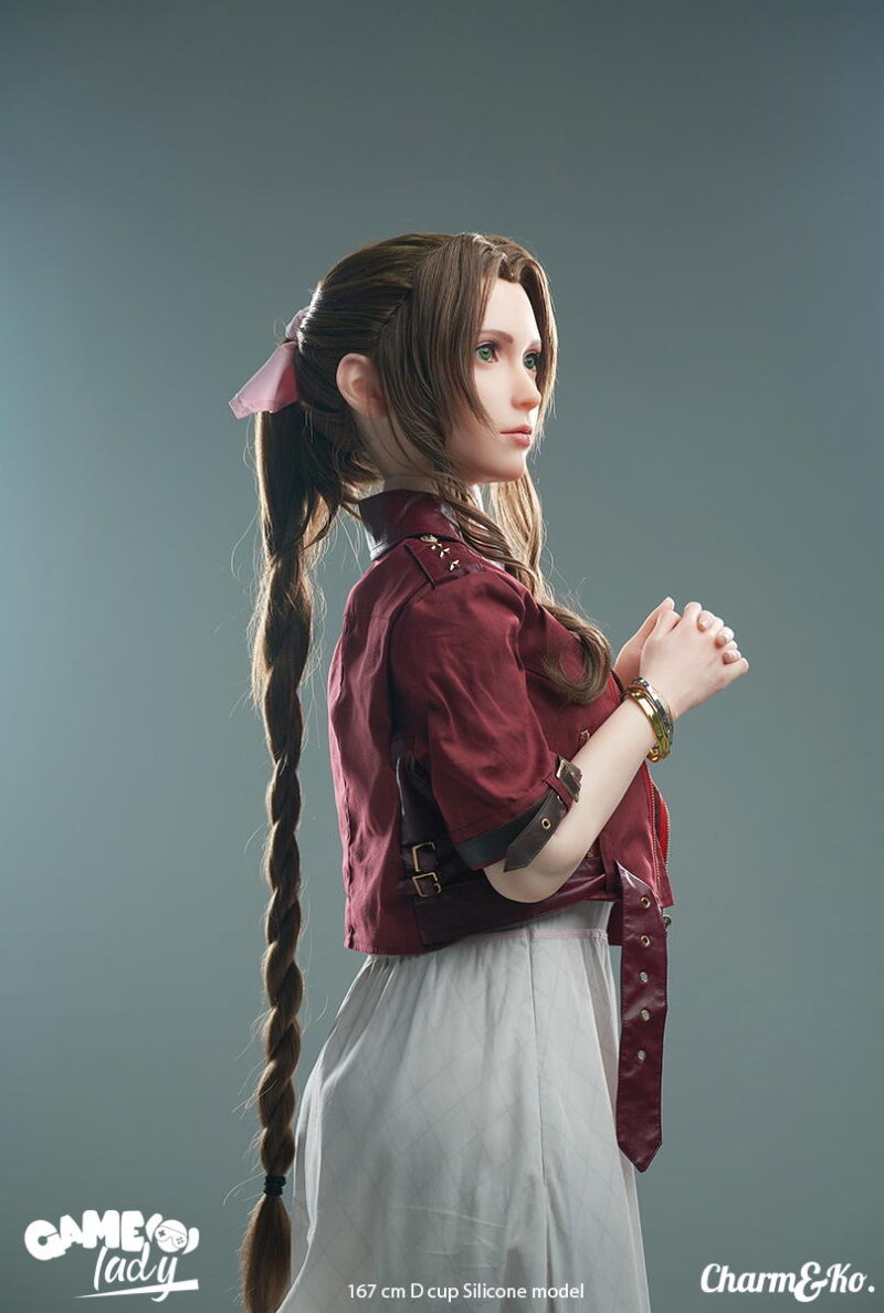 Game Lady Dolls : H004 Aerith 167 cm (5.48 ft) D cup Silicone - Image 3