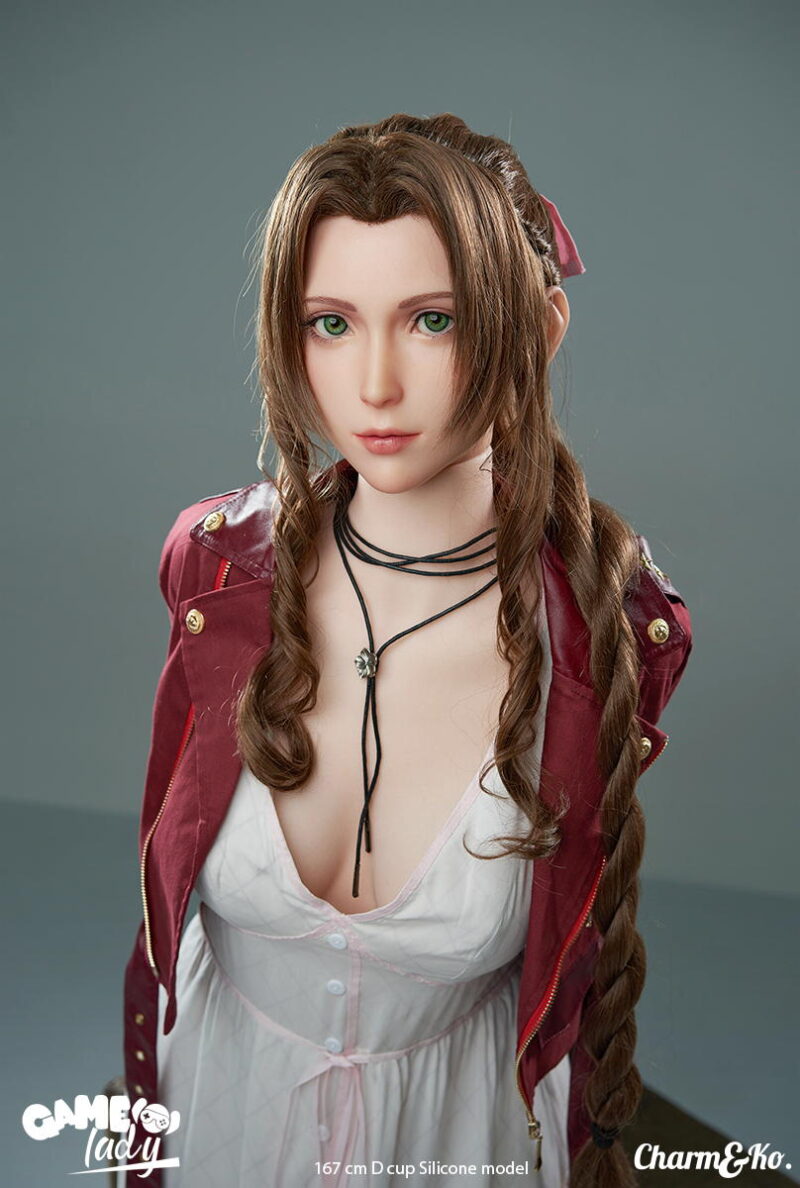 Game Lady Dolls : H004 Aerith 167 cm (5.48 ft) D cup Silicone - Image 6