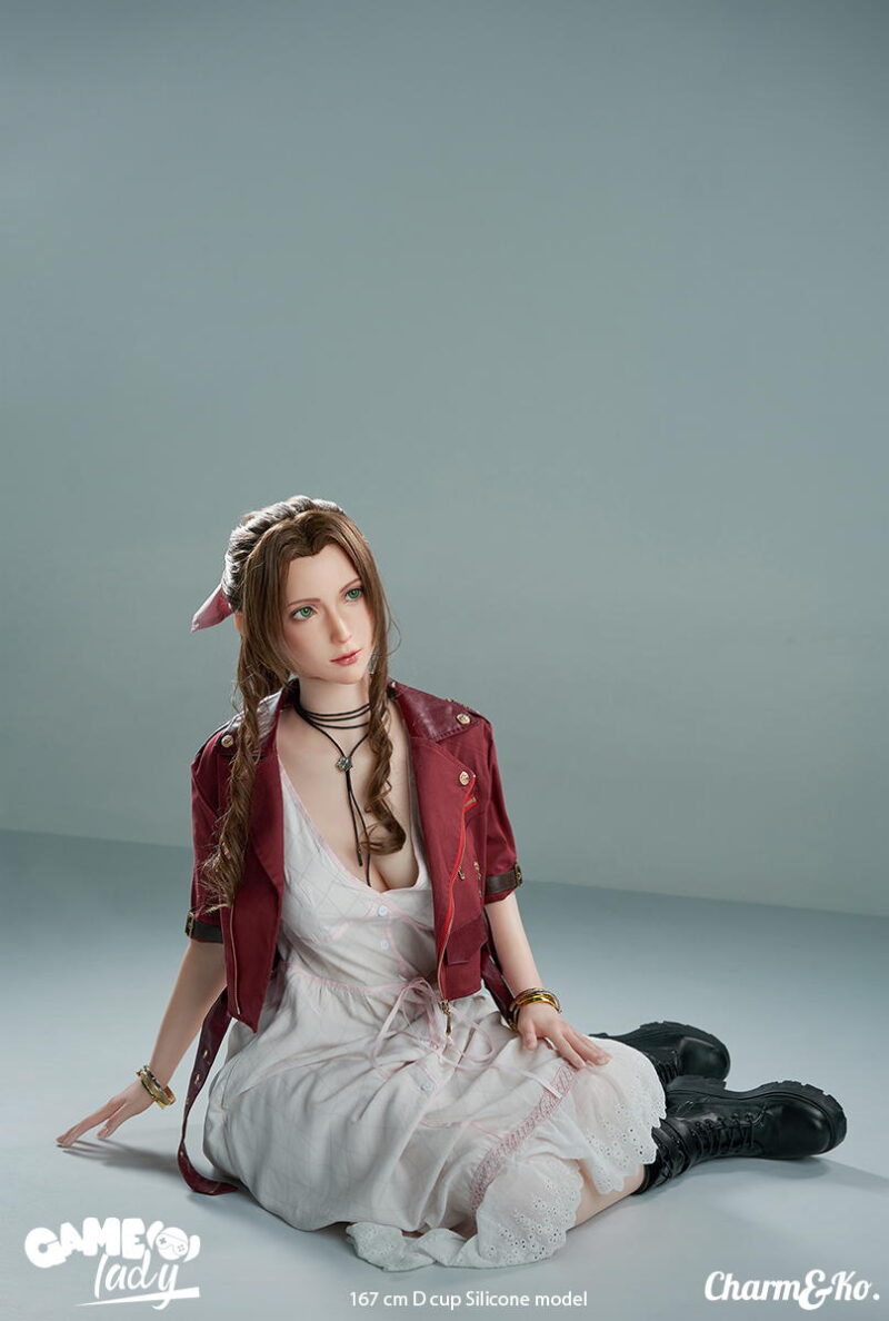 Game Lady Dolls : H004 Aerith 167 cm (5.48 ft) D cup Silicone - Image 7