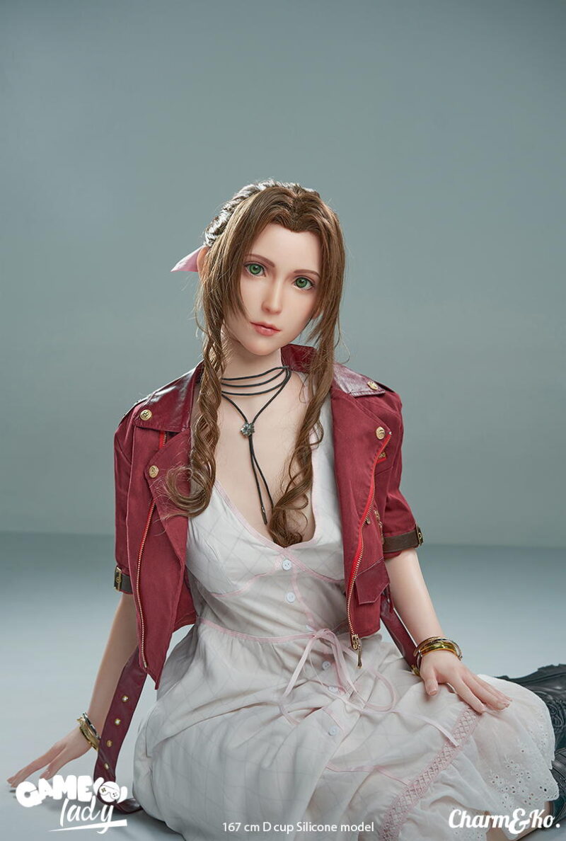 Game Lady Dolls : H004 Aerith 167 cm (5.48 ft) D cup Silicone - Image 8