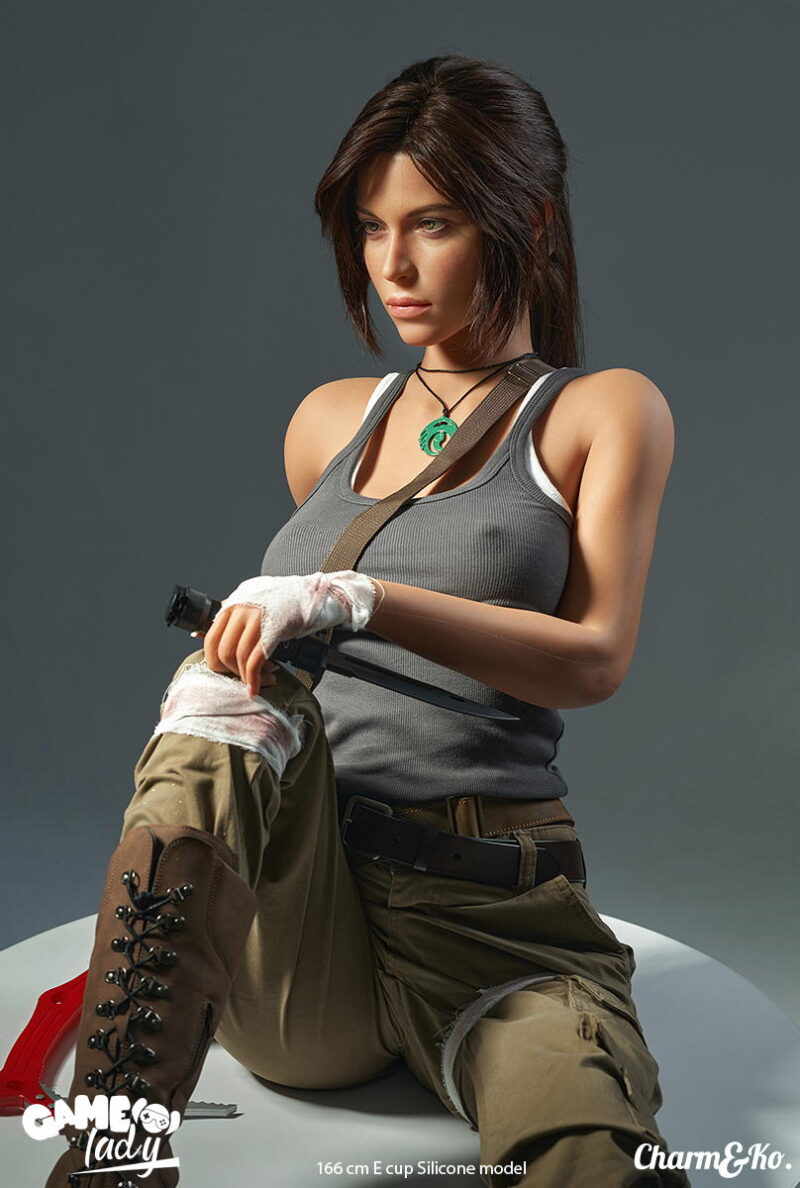 Game Lady Dolls : H007 Lara 166 cm (5.45 ft) E cup Silicone - Image 10