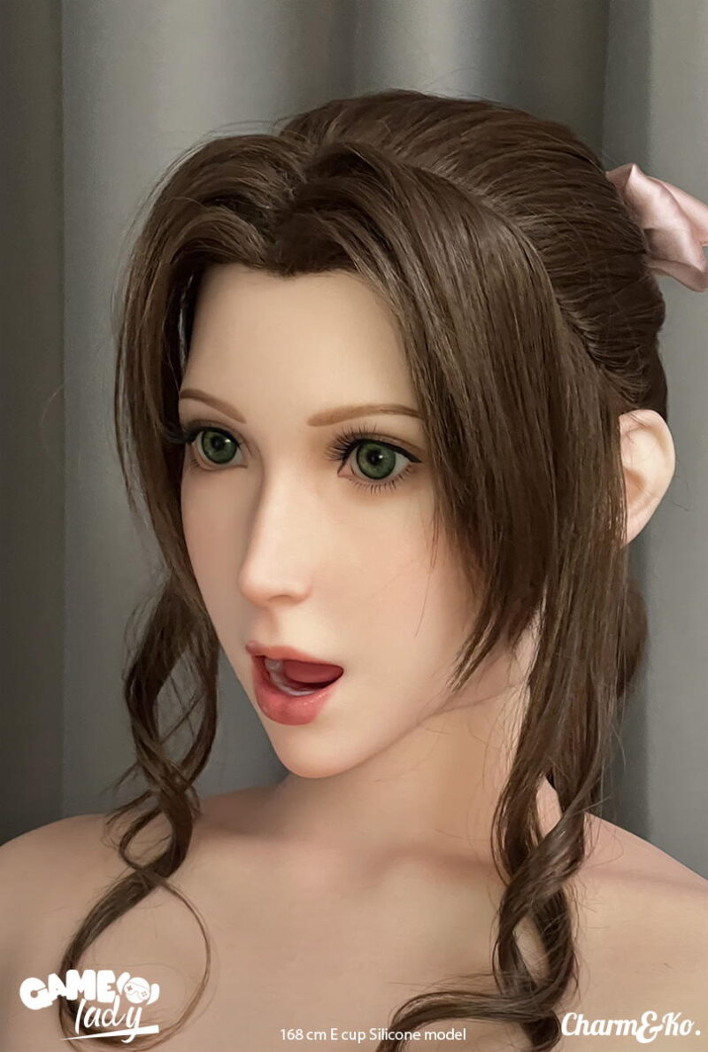 Game Lady Dolls : H004 Aerith Movable Jaw168 cm (5.51 ft) E cup Silicone - Image 20