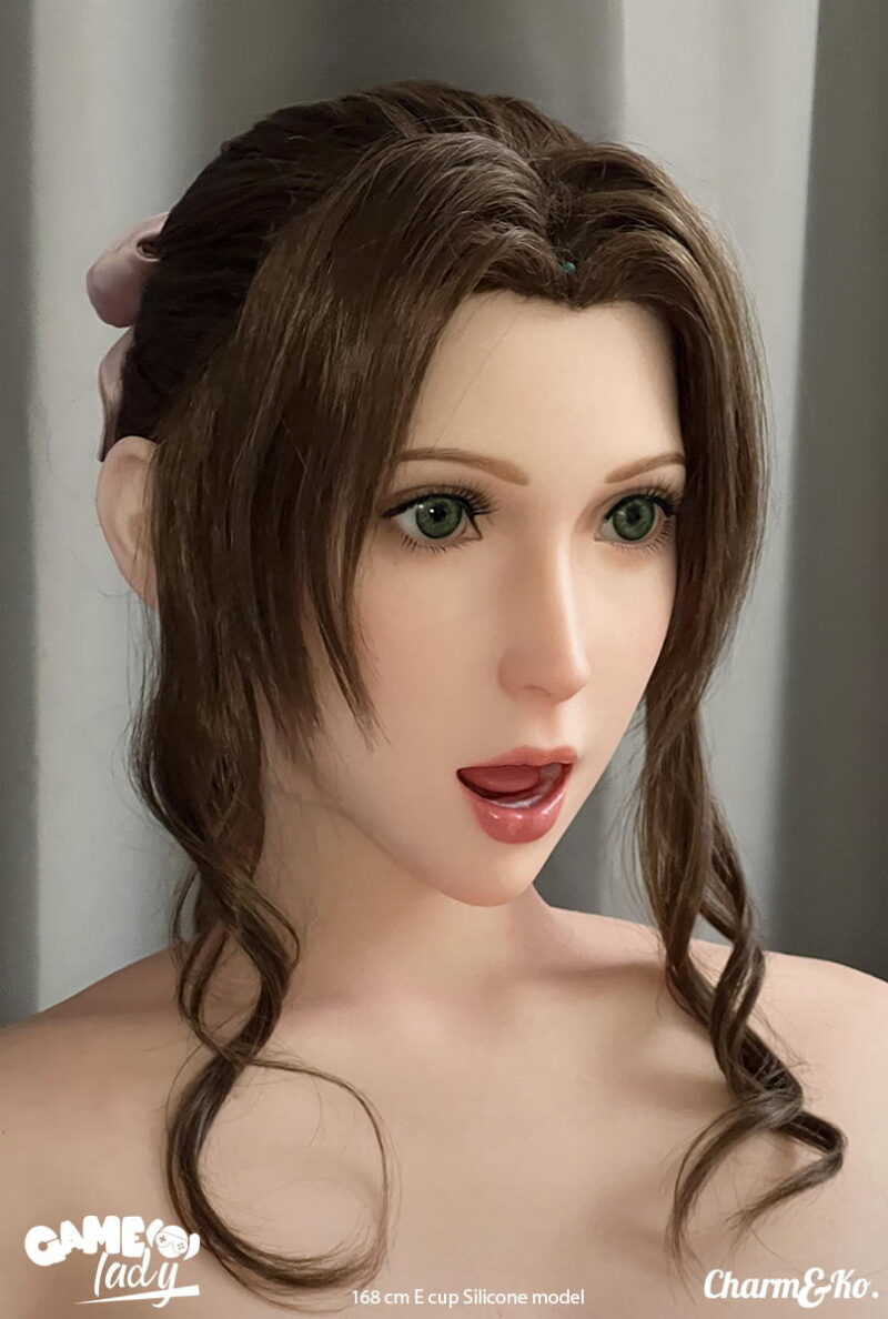 Game Lady Dolls : H004 Aerith Movable Jaw168 cm (5.51 ft) E cup Silicone - Image 21