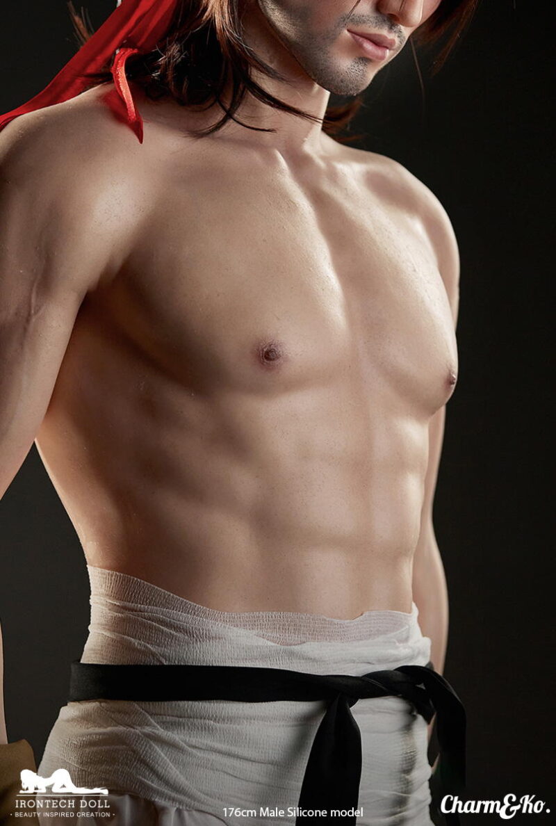 IRONTECH DOLL : M001 Kevin 176 cm (5.77 ft) Male Silicone Doll - Image 15