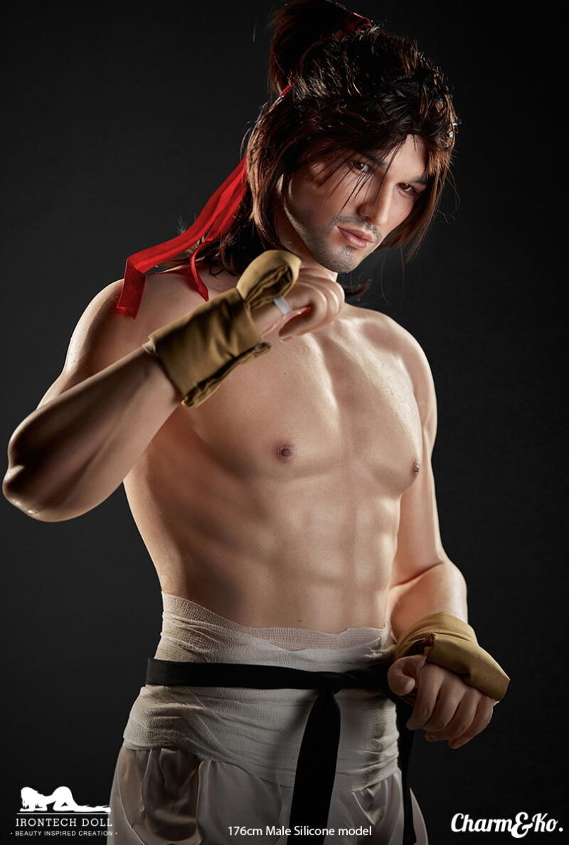 IRONTECH DOLL : M001 Kevin 176 cm (5.77 ft) Male Silicone Doll - Image 14