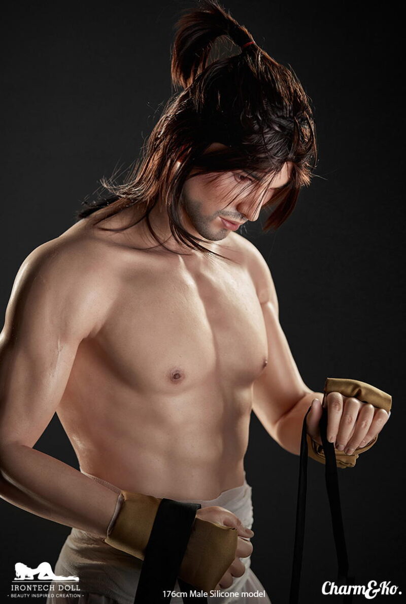 IRONTECH DOLL : M001 Kevin 176 cm (5.77 ft) Male Silicone Doll - Image 16