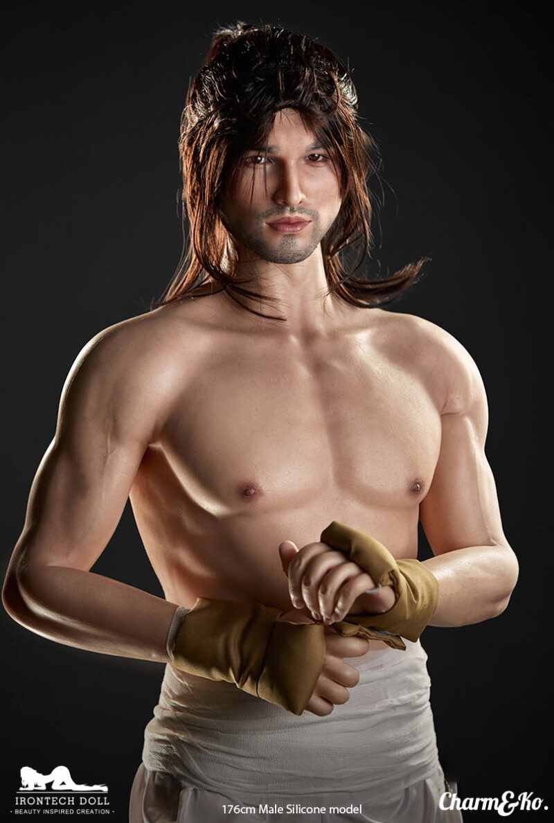 IRONTECH DOLL : M001 Kevin 176 cm (5.77 ft) Male Silicone Doll - Image 17