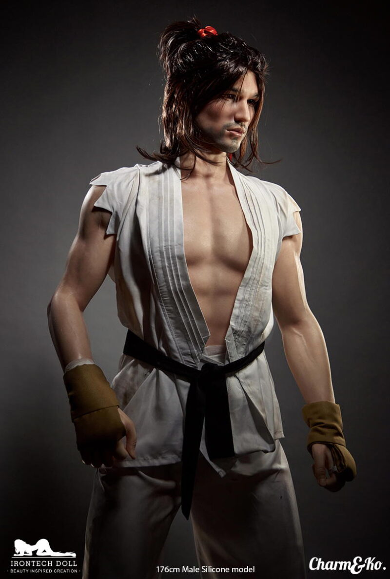 IRONTECH DOLL : M001 Kevin 176 cm (5.77 ft) Male Silicone Doll - Image 9