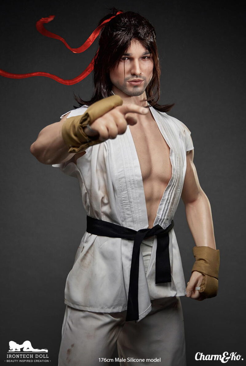 IRONTECH DOLL : M001 Kevin 176 cm (5.77 ft) Male Silicone Doll - Image 4
