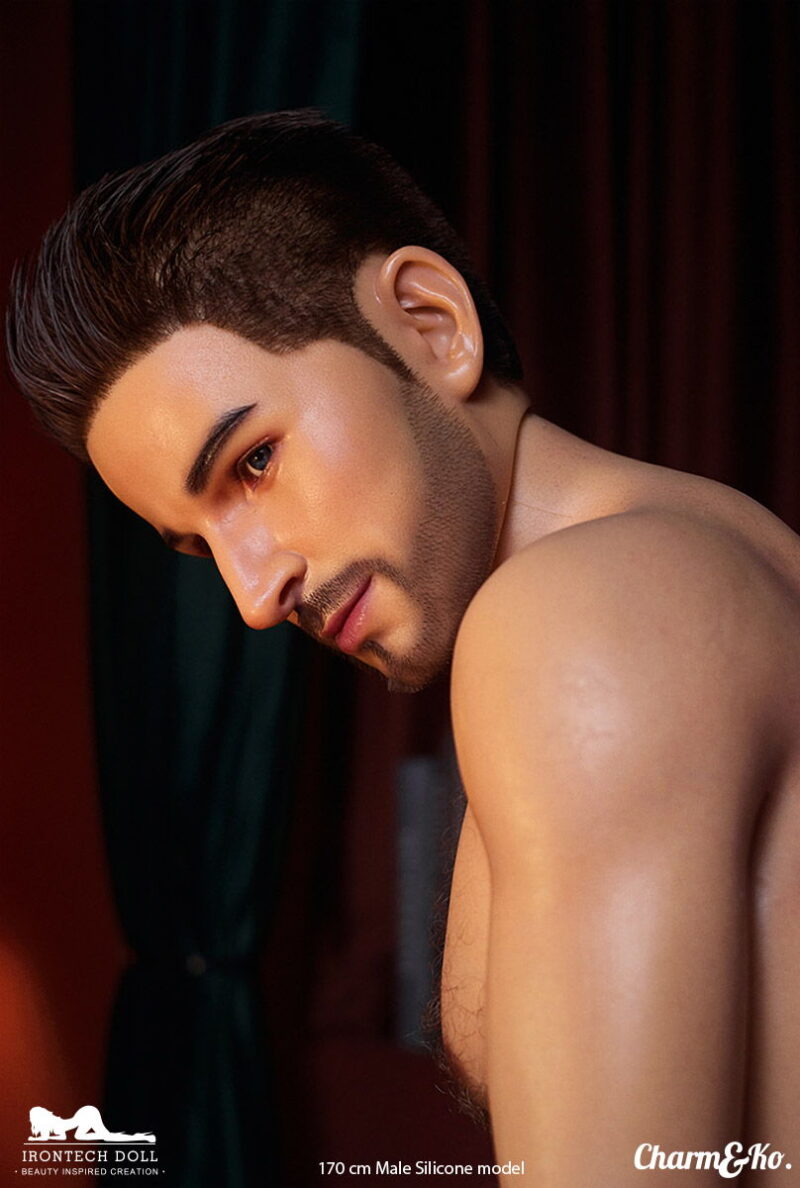 IRONTECH DOLL : M003 George 170 cm (5.58 ft) Male Silicone Doll - Image 20