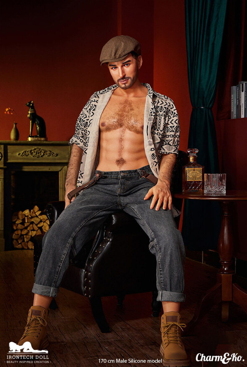 IRONTECH DOLL : M003 George 170 cm (5.58 ft) Male Silicone Doll - Image 7
