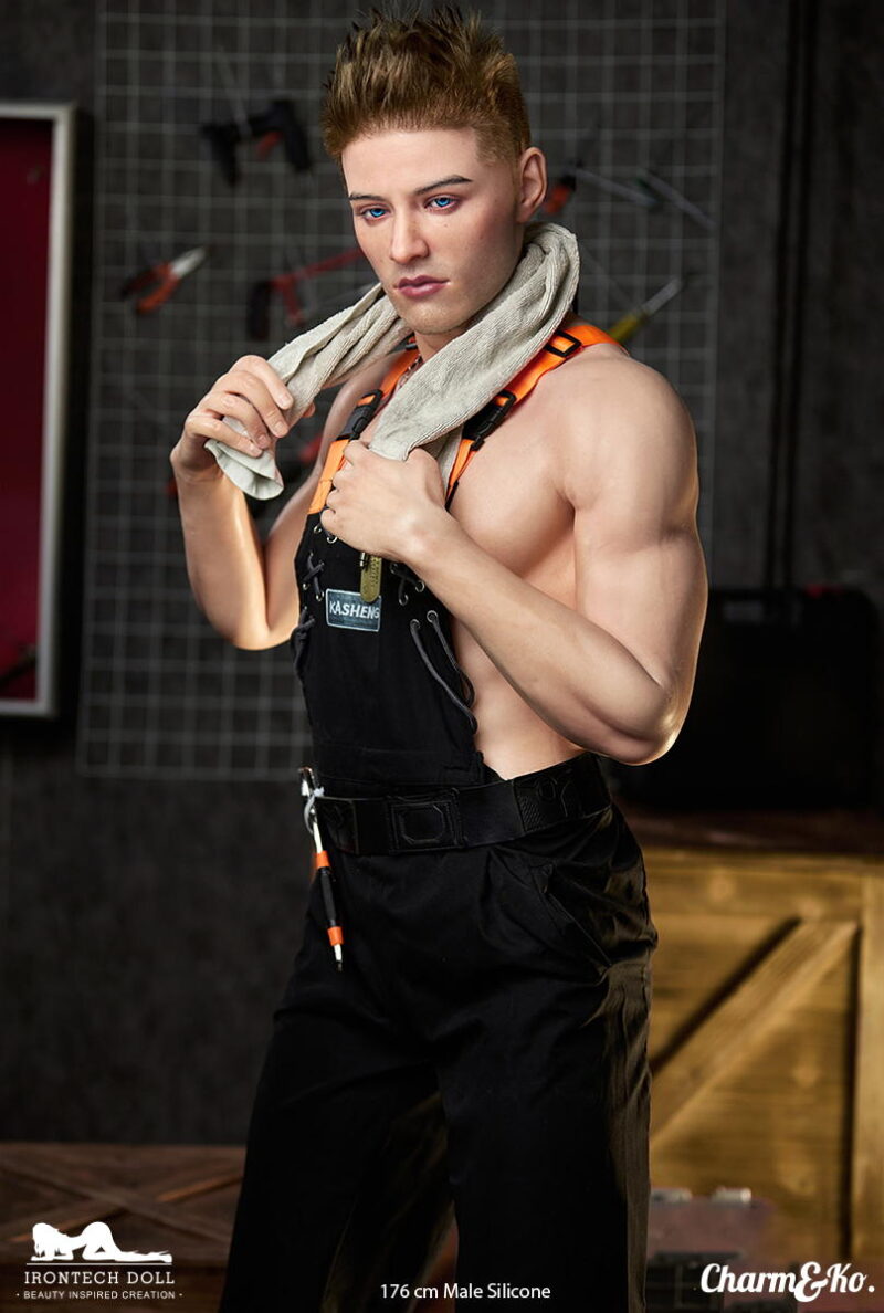 IRONTECH DOLL : M004 Jack 176 cm (5.77 ft) Male Silicone Doll - Image 6