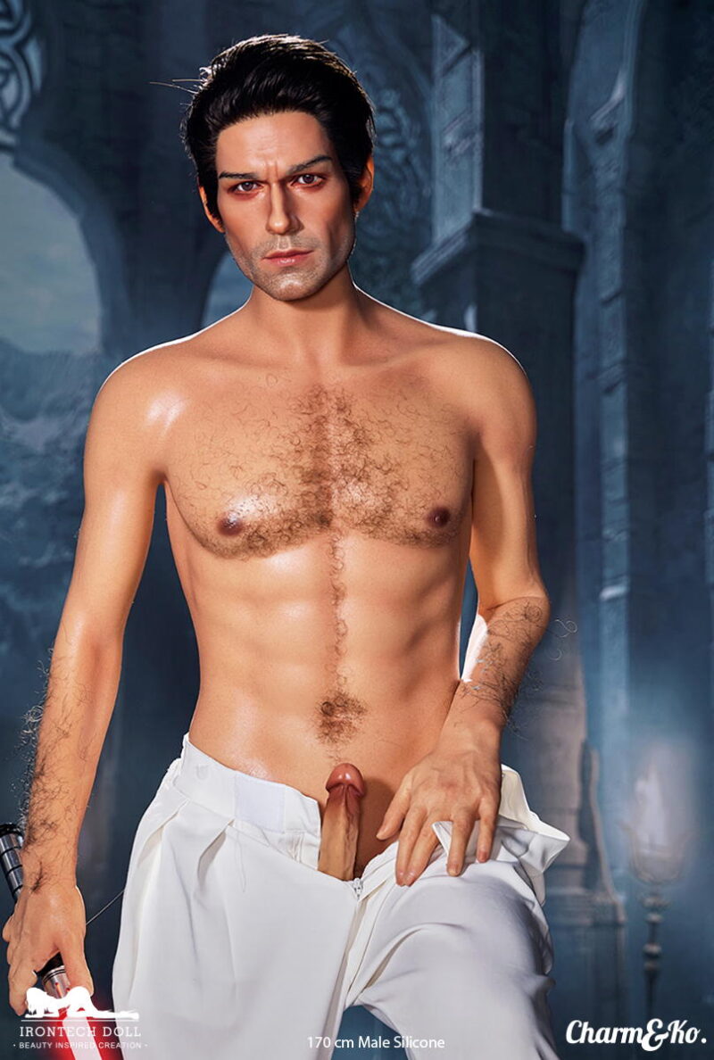 IRONTECH DOLL : M005 Thomas 170 cm (5.58 ft) Male Silicone Doll - Image 23