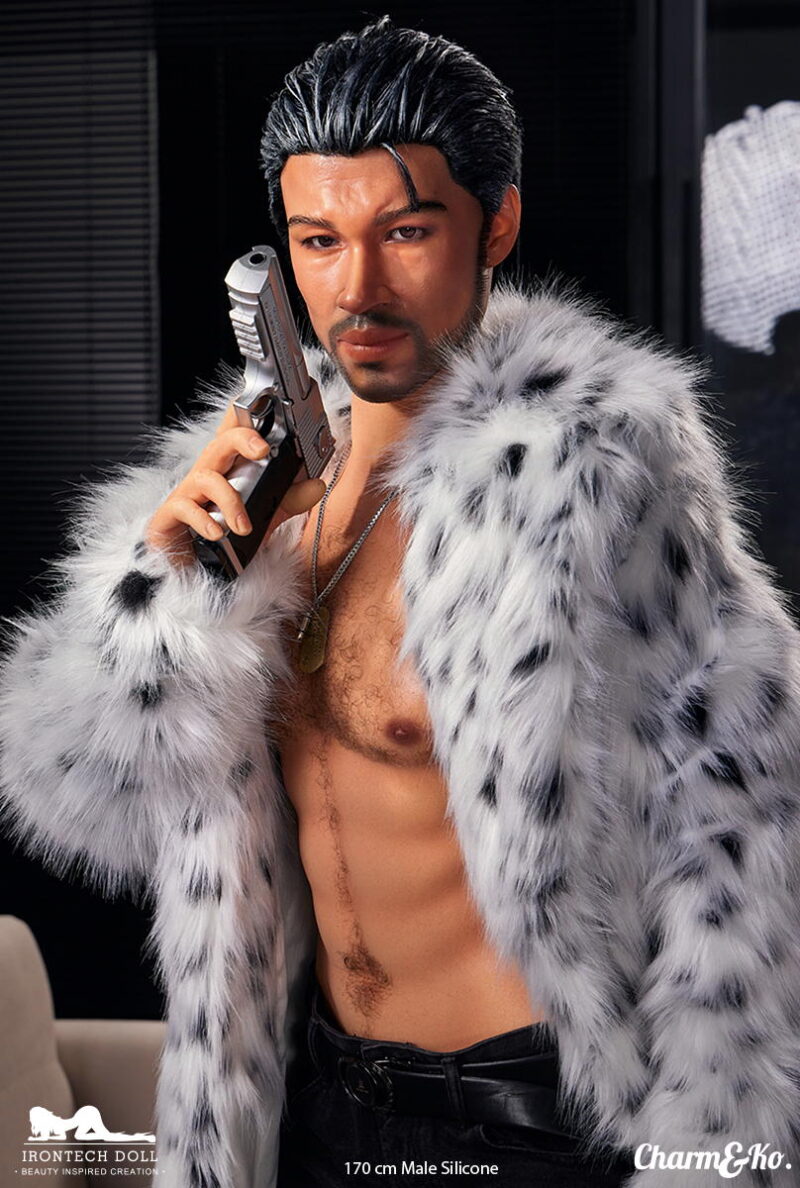 IRONTECH DOLL : M007 Bill 170 cm (5.58 ft) Male Silicone Doll - Image 10