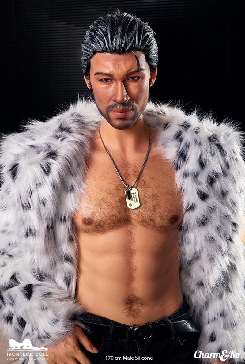 IRONTECH DOLL : M007 Bill 170 cm (5.58 ft) Male Silicone Doll - Image 14