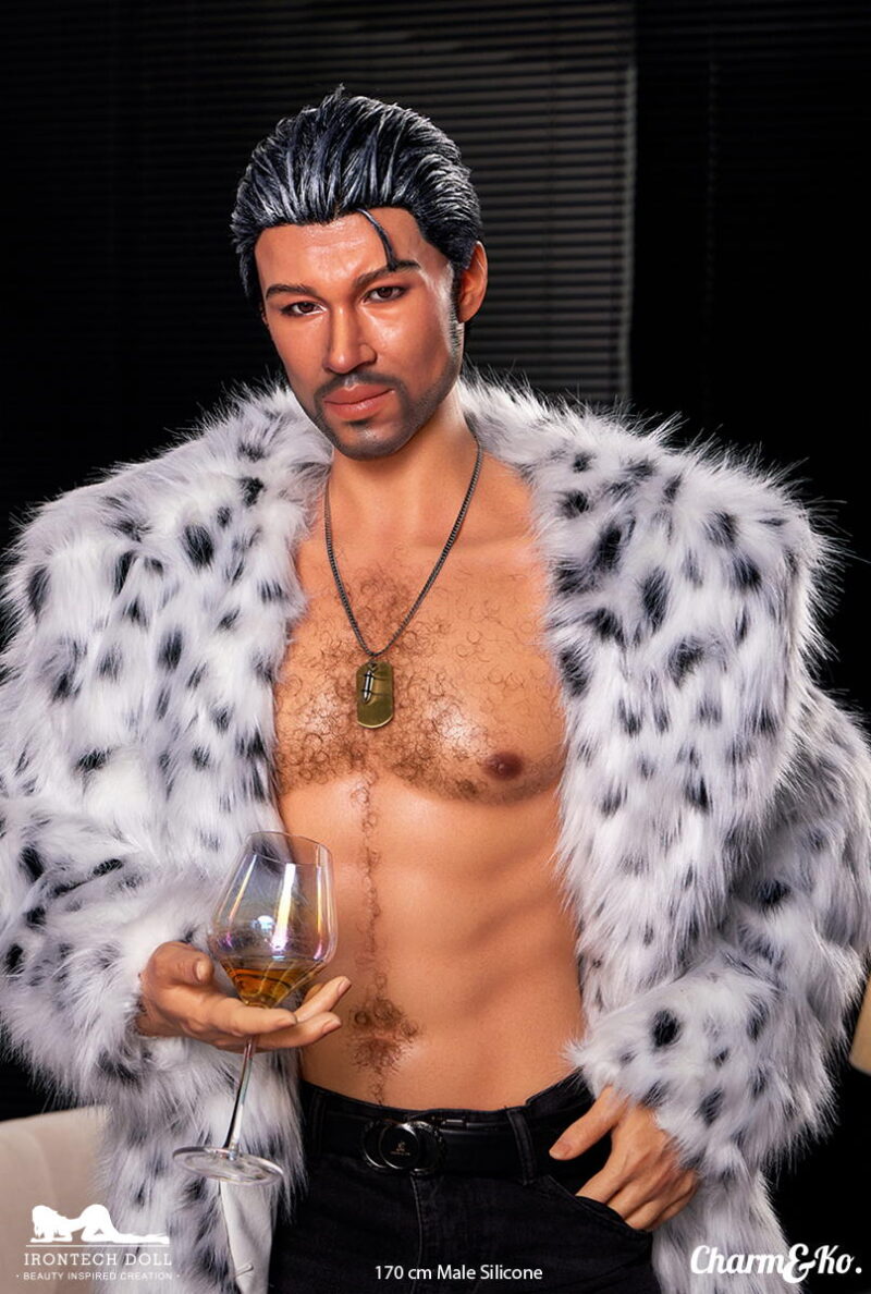 IRONTECH DOLL : M007 Bill 170 cm (5.58 ft) Male Silicone Doll - Image 3