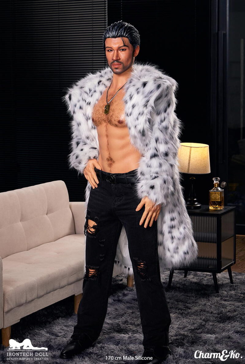 IRONTECH DOLL : M007 Bill 170 cm (5.58 ft) Male Silicone Doll - Image 5