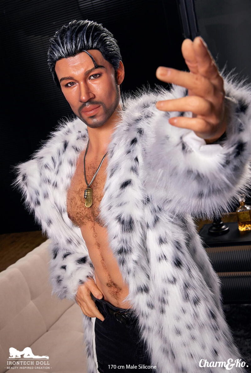 IRONTECH DOLL : M007 Bill 170 cm (5.58 ft) Male Silicone Doll - Image 7