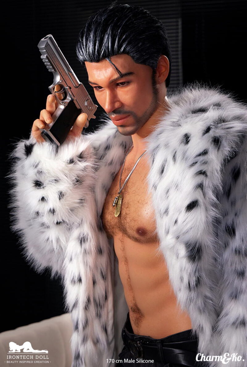 IRONTECH DOLL : M007 Bill 170 cm (5.58 ft) Male Silicone Doll - Image 9