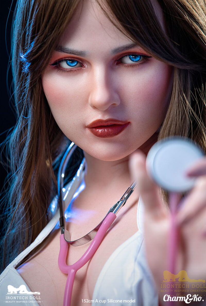 IRONTECH DOLL : S018 Hazel 152 cm (4.99 ft) A cup Silicone Doll - Image 5