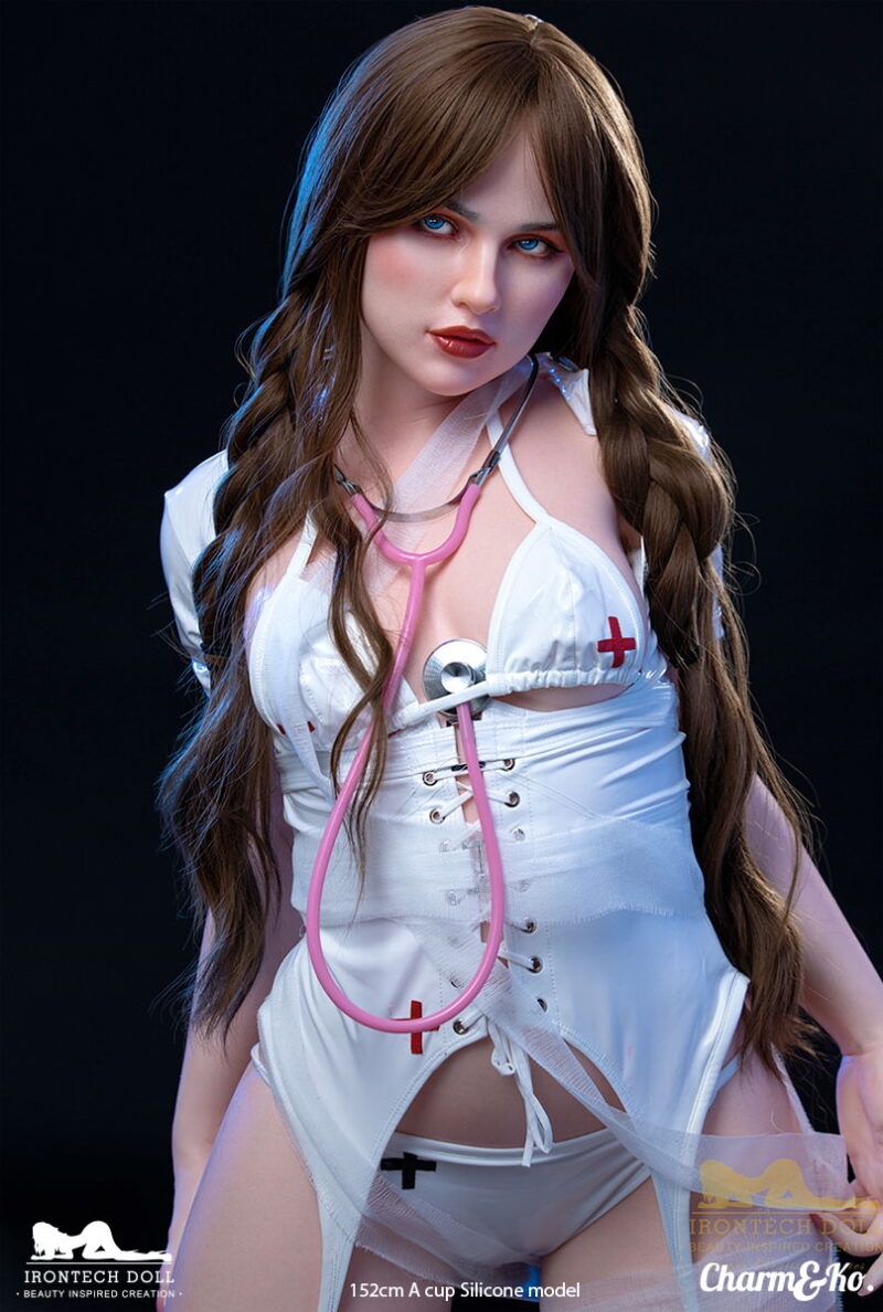 IRONTECH DOLL : S018 Hazel 152 cm (4.99 ft) A cup Silicone Doll - Image 7