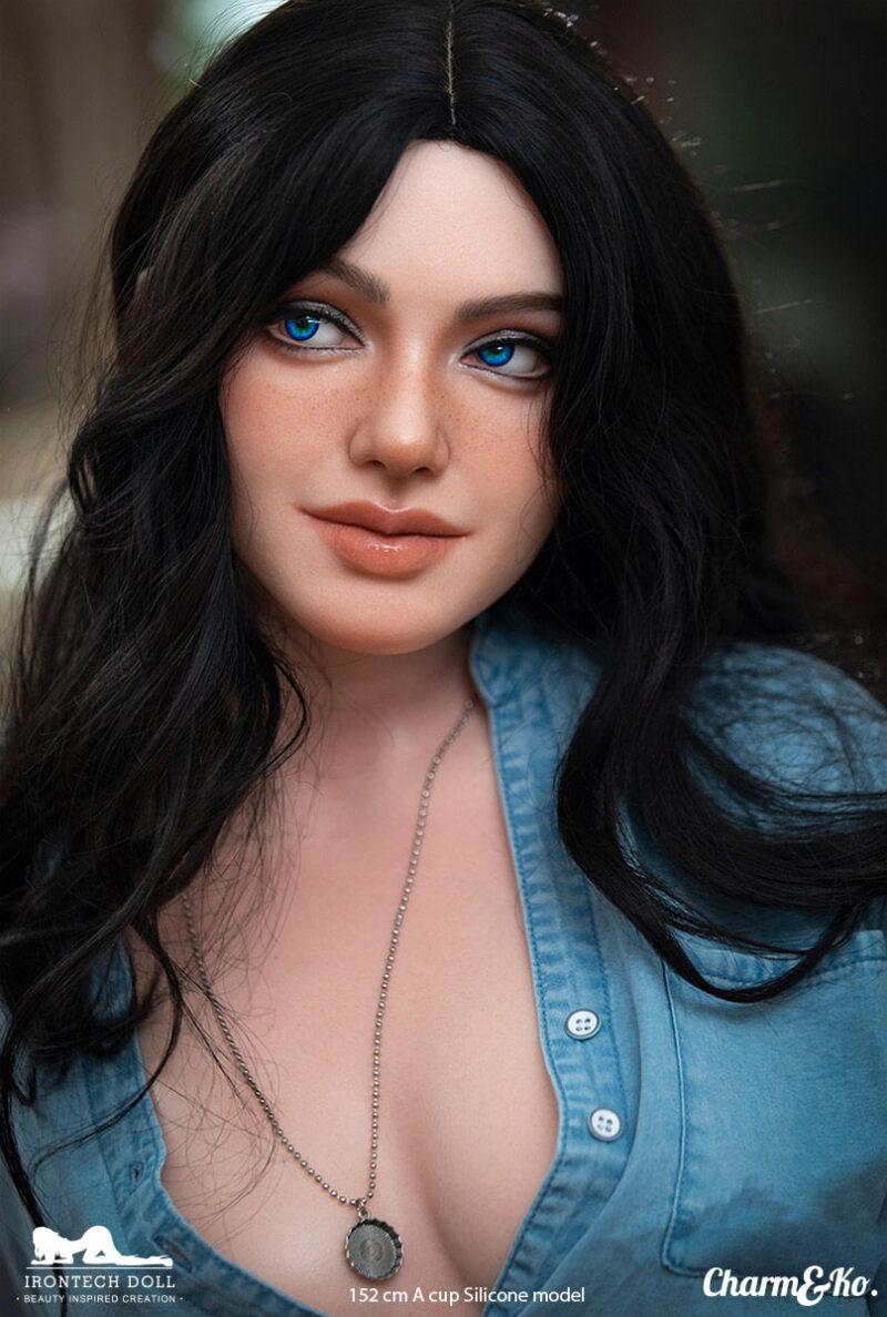 IRONTECH DOLL : S027 Ivy 152 cm (4.99 ft) A cup Silicone Doll - Image 11
