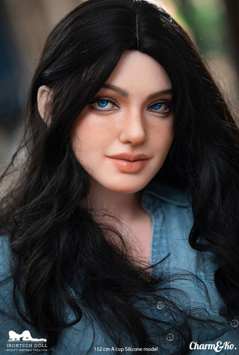 IRONTECH DOLL : S027 Ivy 152 cm (4.99 ft) A cup Silicone Doll - Image 3