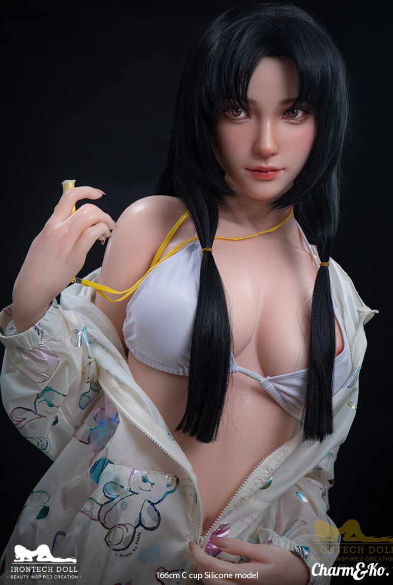 IRONTECH DOLL : S032 Kitty 166 cm (5.45 ft) C cup Silicone Doll - Image 6