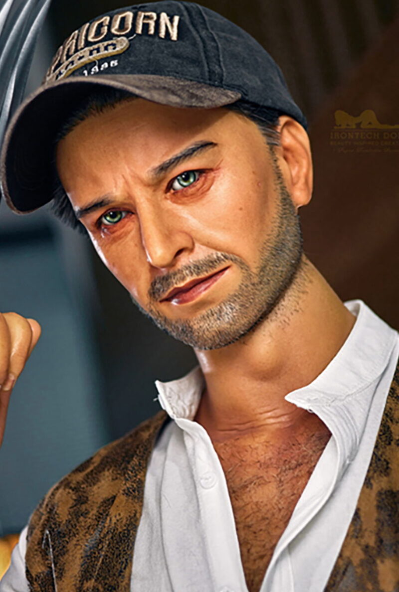 IRONTECH DOLL : M002 William 176 cm (5.77 ft) Male Silicone Doll