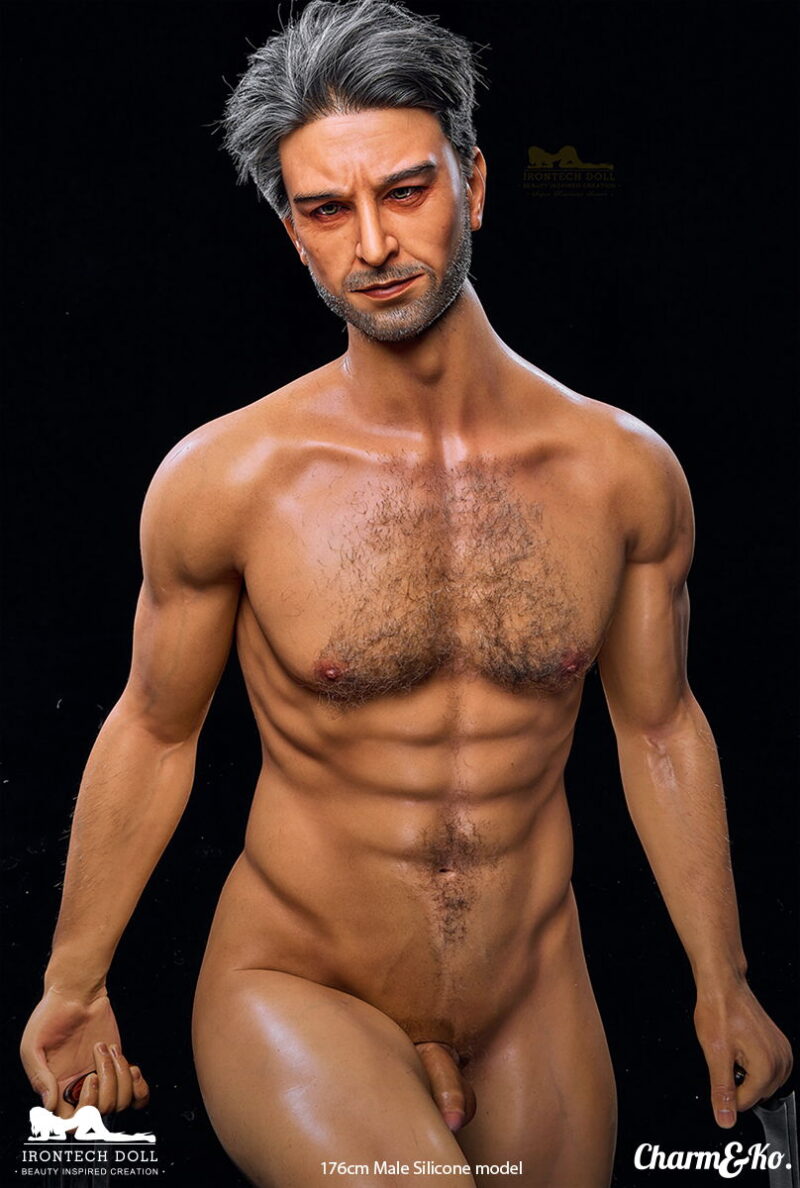 IRONTECH DOLL : M002 William 176 cm (5.77 ft) Male Silicone Doll - Image 14