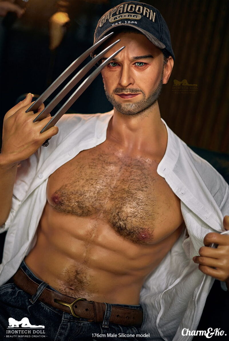 IRONTECH DOLL : M002 William 176 cm (5.77 ft) Male Silicone Doll - Image 5