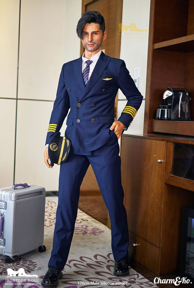 IRONTECH DOLL : M003 George 176 cm (5.77 ft) Male Silicone Doll - Image 17