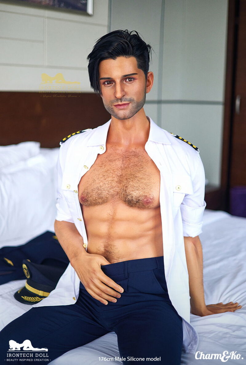 IRONTECH DOLL : M003 George 176 cm (5.77 ft) Male Silicone Doll - Image 3