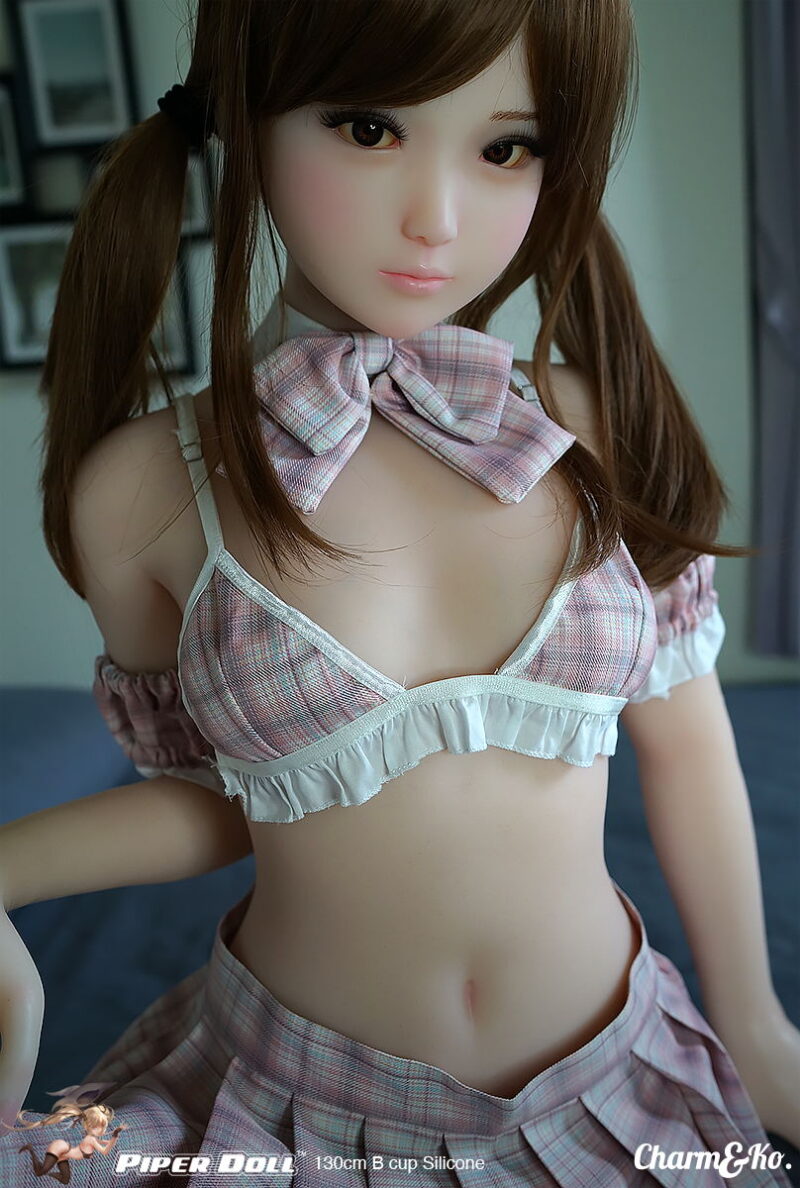 PIPER DOLL : Aika 130 cm (4.27 ft) B cup Silicone Seamless Head Doll - Image 3